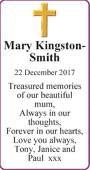 Mary Kingston-Smith